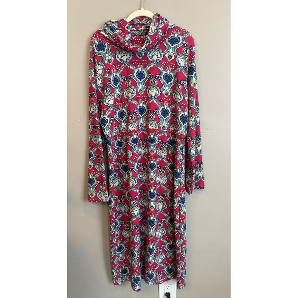 Dainty Jewell's Modest Apparel Dress with Cowl Neck‎ Long Sleeve Size XXL